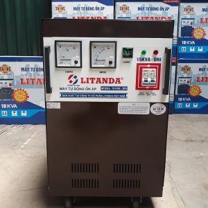 Ổn Áp Litanda 15KVA DRI 1 Pha 15KW Dải 50V Chính Hãng Dây Đồng