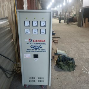 Ổn Áp Litanda 75KVA 3 Pha Dải 260V Dây Đồng 100% Hot Nhất 2026