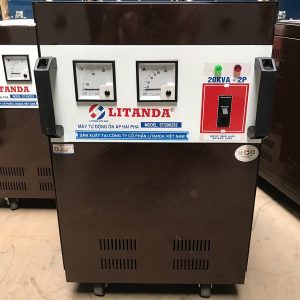Ổn Áp Litanda 20KVA 2 Pha Lửa Dây Đồng 100% Chính Hãng Giá Tại Kho