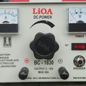 Máy Nạp Ắc Quy Lioa BC-1830 Đời Mới 2023 Tự Động Ngắt Tăng Giảm