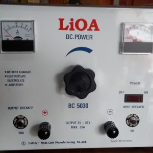 Máy Nạp Ắc Quy Lioa BC-5030 Tự Động Tăng Giảm Dòng Nạp Mới 100%