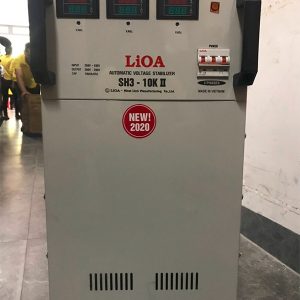 Ổn Áp Lioa 10KVA 3 Pha SH3-10K II 10KW Dải 260V-430V Đời Mới Nhất