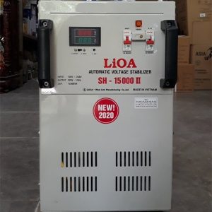 Máy Ổn Áp Lioa 15KVA SH-15000 1 Pha 15KW Dải 150V Đời Mới Nhất