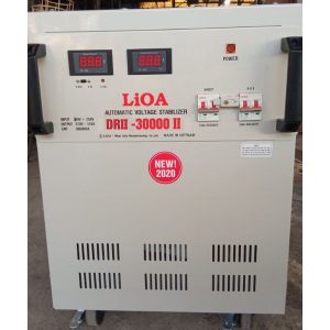 Ổn Áp Lioa 30KVA DRII-30000 II 30KW Đồng Hồ Điện Tử Model Mới 2023