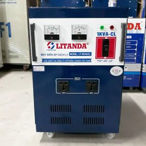 Máy Biến Áp Cách Ly 1KVA Litanda 1KW 1 Pha Đời Mới 100% Dây Đồng