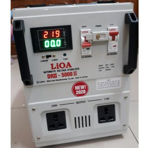 Lioa 5KVA Dải 50V-250V Model DRII 5000 II Chính Hãng Lioa Nhật Linh