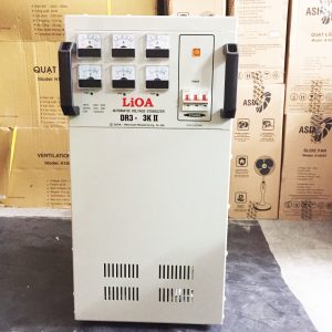 Ổn Áp Lioa 3KVA 3 Pha DR3-3KII Dải 160V-430V Chính Hãng Đời Mới