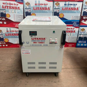 Ổn Áp LITANDA 15KVA 1 Pha Dải 50V-250V Dây Đồng