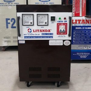 Ổn Áp Litanda 15KVA DR Dải 90 Dây Đồng Chính Hãng