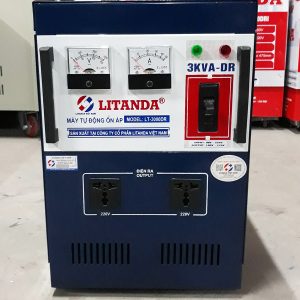 Ổn Áp Litanda 3KVA Dải 90V Dây Đồng 100% Hàng Chính Hãng