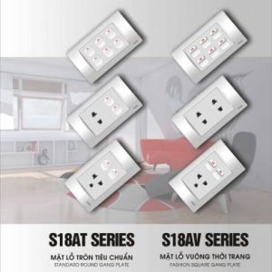 Ổ cắm lioa âm tường, địa chỉ bán ổ cắm lioa Chính Hãng