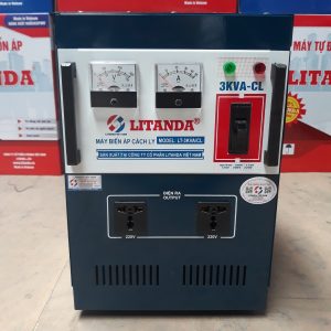 Biến Áp Cách Ly 3KVA Sử Dụng 100% Dây Đồng Chính Hãng