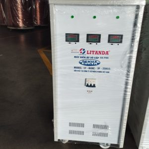 Biến Áp Vô Cấp 25KVA 3 Pha Litanda NEW 2022