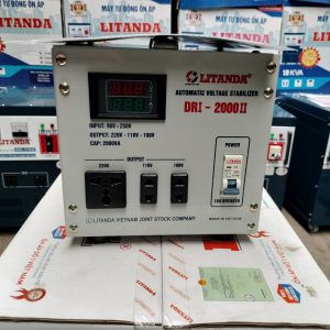 Ổn Áp Litanda 2KVA DRI-2000 II Đời Mới