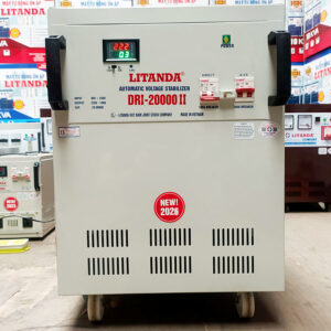 Ổn Áp Litanda 20KVA DR Dải 90V-250V Dây Đồng 100%