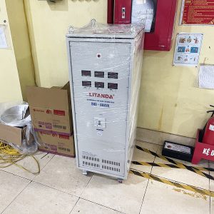 Biến Áp Cách Ly Litanda 60KVA 3 Pha Vào 220V Ra 220V/200V Mới