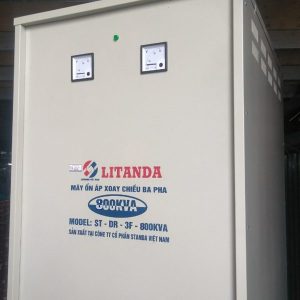 Ổn Áp Litanda 800KVA 3 Pha Dải 260V~430V BH 4 Năm, Dây Đồng 100% Chính Hãng