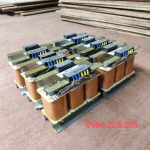 Máy biến áp trần 3 pha 380v 220v 200v dây đồng chuẩn 100%