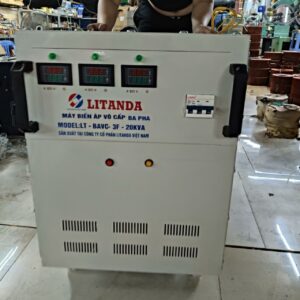 Máy biến áp vô cắp 3 pha điện ra 0V - 800V