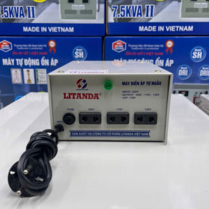 Biến Áp Tự Ngẫu 1500VA, Đổi Nguồn 220V Sang 100V, Dùng Cho Đồ Nhật, Mỹ