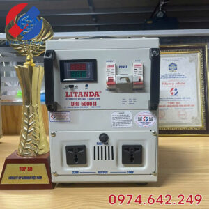 Ổn Áp 5KVA DẢI 90V DRI-5000II Chính Hãng Đời Mới Hàng Chuẩn