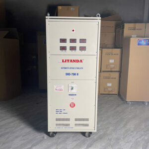 Ổn Áp Lioa 75KVA 3F 100% Dây Đồng, Dải 260V-430V, Điện Ra 380V 3 Pha