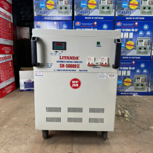 Ổn Áp Lioa 50KVA - 50KW 1 Pha Model SH - 50000 II Dây Đồng 100% BH 4 Năm