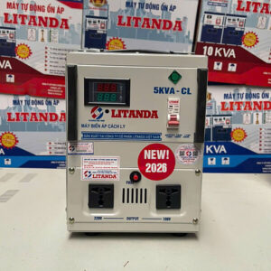 Biến Áp Cách Ly 5KVA 1 Pha Chống Giật Chống Nhiễu Thế Hệ Mới Nhất