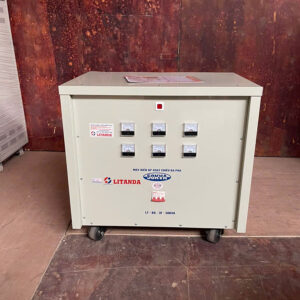 Biến Áp Tự Ngẫu 50KVA 3F Đổi Nguồn Điện Dùng Cho Máy Móc Nhập Khẩu