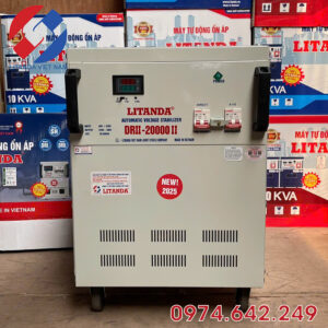 Đây Chính Là Ổn Áp 20KVA 1 Pha Dải 50V DRII-20000II Thế Hệ Mới Nhất