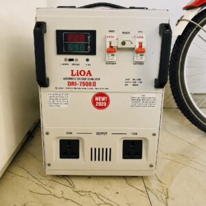 Ổn Áp Lioa 7.5KVA Dải 90-250V 1 Pha, DRI-7500II, Chính Hãng