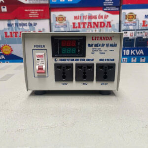 Biến Áp Tự Ngẫu 7.5KVA Dây Đồng, Đổi Điện 220V Ra 200V Thế Hệ Mới