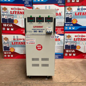 Ổn Áp 6KVA 3 Pha Model SH3-6KII Dây Đồng Chính Hãng Phiên Bản Mới Nhất