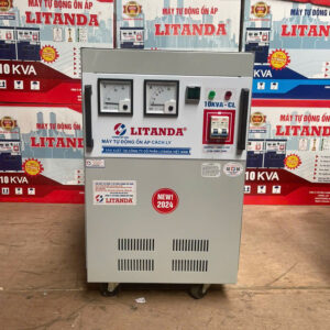 Ổn Áp Cách Ly 10KVA 1 Pha Dây Đồng Chống Giật An Toàn Người Sử Dụng