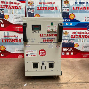 Ổn Áp Lioa 15KVA 1 Pha SH-15000II Dải 130V Bán Chạy Nhất Thị Trường