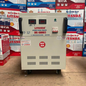 Ổn Áp Lioa 50KVA 1 Pha DRI-50000II Dải 90V-250V Chính Hãng Dây Đồng