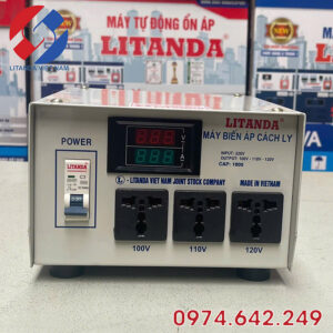 Biến Áp Cách Ly 1KVA 1 Pha Chống Giật An Toàn Cho Hệ Thống Điện