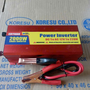 Bộ Kích Điện 12V Lên 220V 2000W Thiết Bị Chuyển Đổi Dòng Điện Một Chiều