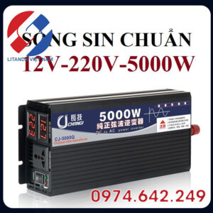 Bộ Kích Điện 12V Lên 220V Sin Chuẩn 5000W sử dụng điện linh hoạt và ổn định