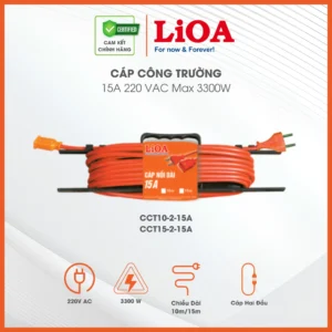 Cáp Công Trường Lioa - Giải Pháp Dẫn Điện An Toàn và Hiệu Quả