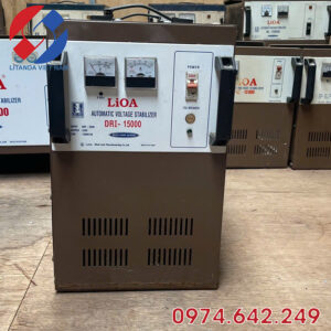Lioa 15KVA Dải 90V Cũ 1 Pha DRI-15000II Hàng Cũ Dây Đồng Xịn Giá Rẻ