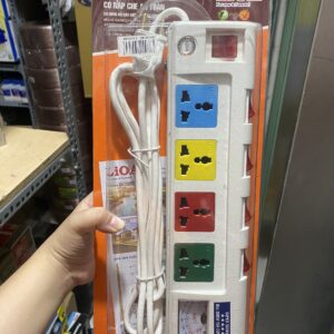 Ổ Cắm Lioa 4 Lỗ Có Đồng Hồ - giải pháp lý tưởng giúp bảo vệ thiết bị điện