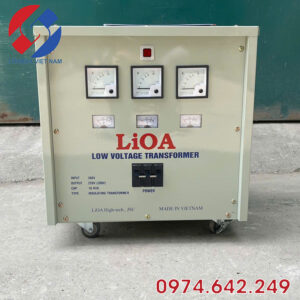 Biến Áp Cách Ly Lioa 10KVA 3 Pha Đời Mới, Vào 380V Ra 200V/220V Dây Đồng