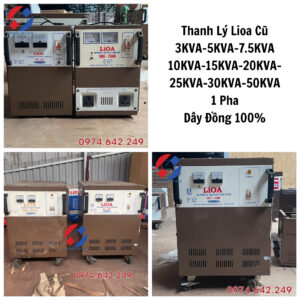 Thanh Lý Lioa Cũ 1 Pha Dây Đồng Giá Rẻ HOTLINE: 0986.203.203