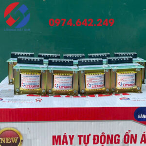 Biến Áp Trần Cách Ly 75VA Vào 380V-400VAC Ra 220VAC Dây Đồng