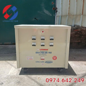 Biến Áp 3 Pha Ra 1 Pha 50kva Chính Hãng Bảo Hành 4 Năm Tại Litanda