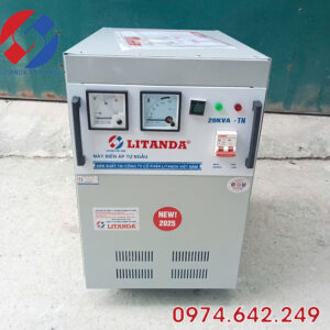 Biến Áp Tự Ngẫu 20kva 1 Pha Vào 220v Ra 110v Dây Đồng