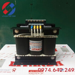 Máy Biến Áp Trần 3kva Vào 380v Ra 220-200VAC Dây Đồng Bảo Hành Litanda