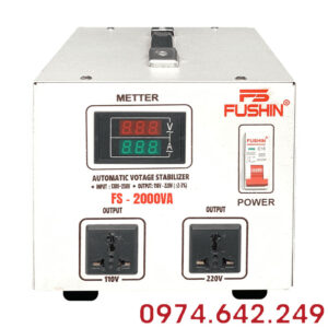 Ổn áp Fushin 1 Pha 2KVA FS1.1.130-2K