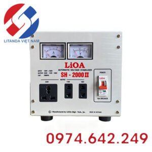 Ổn Áp Lioa 1 Pha 2KVA SH-2000 II